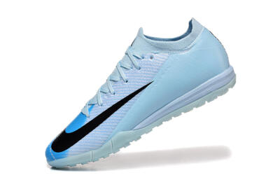 Men's Nike Air Zoom Mercurial Vapor 16 Elite TF Artificial Turf Low-Tops Football Shoes - Jade/Blue/Black