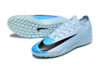 Men's Nike Air Zoom Mercurial Vapor 16 Elite TF Artificial Turf Low-Tops Football Shoes - Jade/Blue/Black