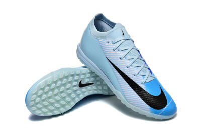 Men's Nike Air Zoom Mercurial Vapor 16 Elite TF Artificial Turf Low-Tops Football Shoes - Jade/Blue/Black