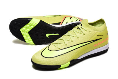 Men's Nike Air Zoom Mercurial Vapor 16 Elite TF Artificial Turf Low-Tops Football Shoes - Yellow/Black/Red