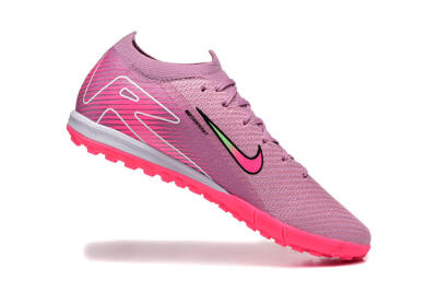 Men's Nike Air Zoom Mercurial Vapor 16 Elite TF Artificial Turf Low-Tops Football Shoes - Pink/Yellow/White