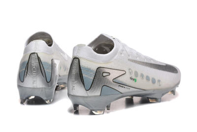 Men's Nike Air Zoom Mercurial Vapor 16 Elite FG Firm Ground Low-Tops Football Boots - White/Silver/Grey