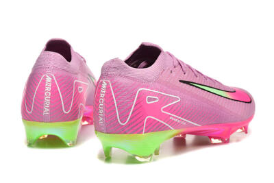 Men's Nike Air Zoom Mercurial Vapor 16 Elite FG Firm Ground Low-Tops Football Boots - Pink/Yellow/White