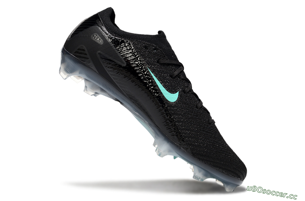 Unisex Nike Air Zoom Mercurial Vapor 16 Elite FG Firm Ground Low-Tops Football Boots - Black/Jade 4