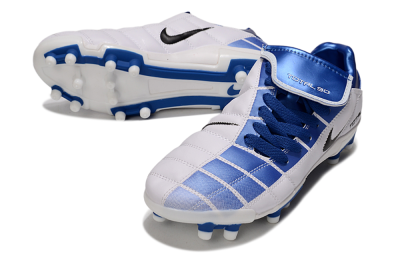 Men's Nike Total 90 III FG Firm Ground Low-Tops Football Boots - Blue/White/Black