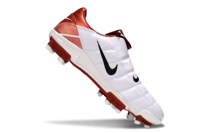 Men's Nike Total 90 III FG Firm Ground Low-Tops Football Boots - Red/White/Black