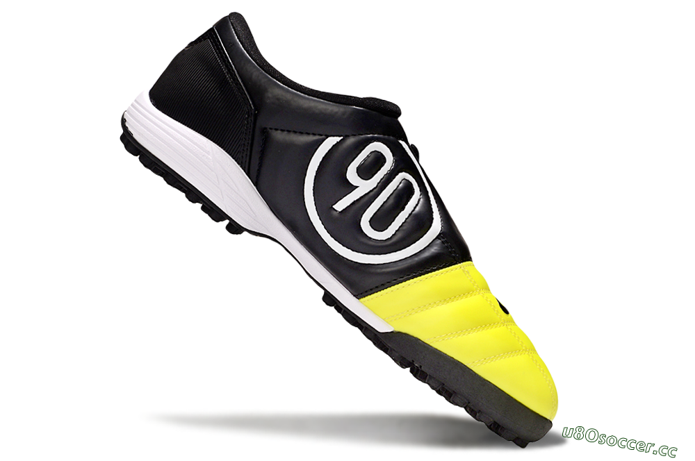 Men's Nike Total 90 III TF Artificial Turf Low-Tops Football Shoes - Yellow/Black/White 5