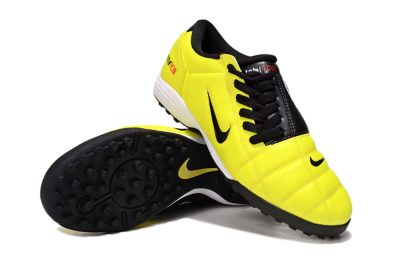 Men's Nike Total 90 III TF Artificial Turf Low-Tops Football Shoes - Yellow/Black/White