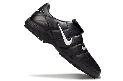Men's Nike Total 90 III TF Artificial Turf Low-Tops Football Shoes - Black/White