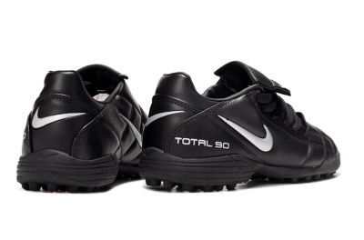 Men's Nike Total 90 III TF Artificial Turf Low-Tops Football Shoes - Black/White