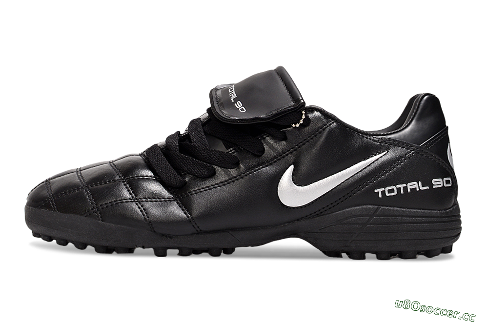 Men's Nike Total 90 III TF Artificial Turf Low-Tops Football Shoes - Black/White 0