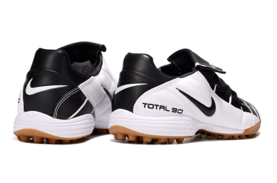 Men's Nike Total 90 III TF Artificial Turf Low-Tops Football Shoes - Black/White/Brown