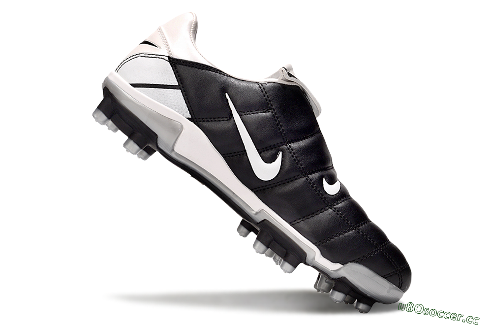 Men's Nike Total 90 III FG Firm Ground Low-Tops Football Boots - White/Black/Red 5