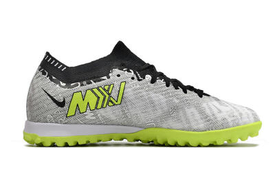 Unisex Nike Air Zoom Mercurial Vapor 15 Elite TF Artificial Turf Low-Tops Football Shoes - Silver/Yellow/Black