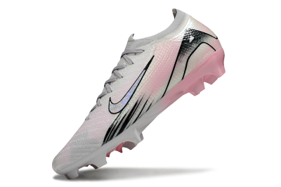 Unisex Nike Air Zoom Mercurial Vapor 16 Elite FG Firm Ground Low-Tops Football Boots - Pink/Silver/Black
