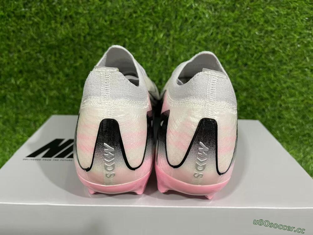 Unisex Nike Air Zoom Mercurial Vapor 16 Elite FG Firm Ground Low-Tops Football Boots - Pink/Silver/Black