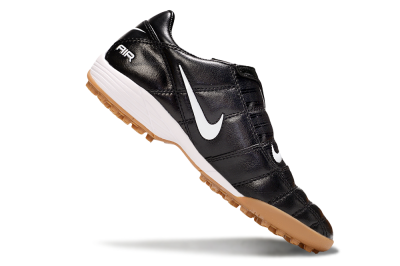 Men's Nike Air Zoom Total 90 III TF Artificial Turf Low-Tops Football Shoes - Black/White