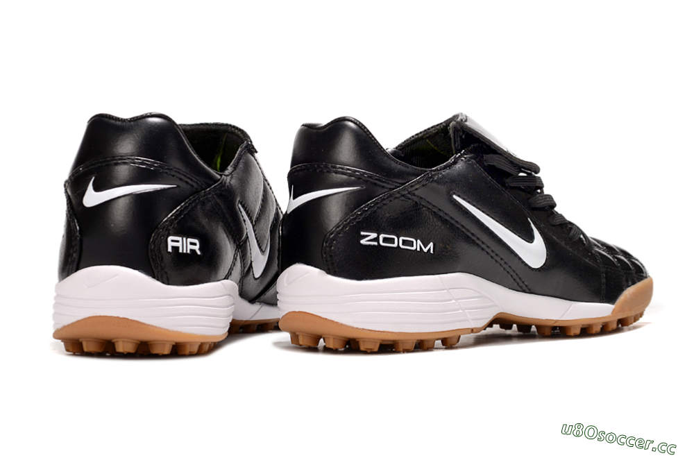 Men's Nike Air Zoom Total 90 III TF Artificial Turf Low-Tops Football Shoes - Black/White 6