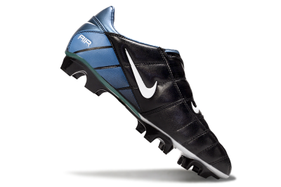 Men's Nike Air Zoom Total 90 III FG Firm Ground Low-Tops Football Boots - Black/Blue/White