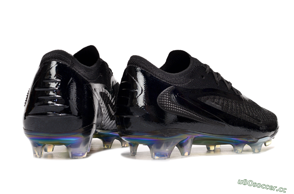 Men's Nike Phantom 6 Low Elite FG Firm Ground Low-Tops Football Boots - Black/Gold 6