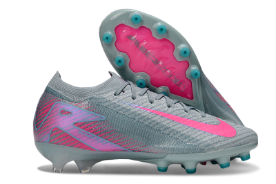 Men's Nike Air Zoom Mercurial Vapor 16 Elite AG Artificial Grass Low-Tops Football Boots - Jade/Pink/Blue