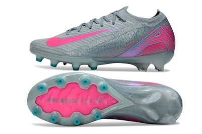 Men's Nike Air Zoom Mercurial Vapor 16 Elite AG Artificial Grass Low-Tops Football Boots - Jade/Pink/Blue