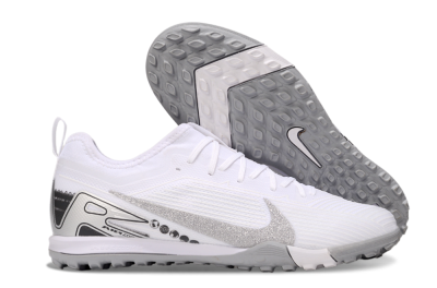 Unisex Nike Air Zoom Mercurial Vapor 16 Pro TF Artificial Turf Low-Tops Football Shoes - White/Silver/Black