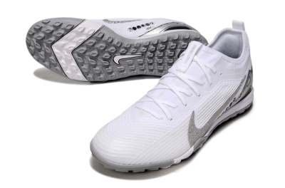 Unisex Nike Air Zoom Mercurial Vapor 16 Pro TF Artificial Turf Low-Tops Football Shoes - White/Silver/Black