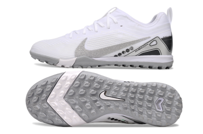 Unisex Nike Air Zoom Mercurial Vapor 16 Pro TF Artificial Turf Low-Tops Football Shoes - White/Silver/Black