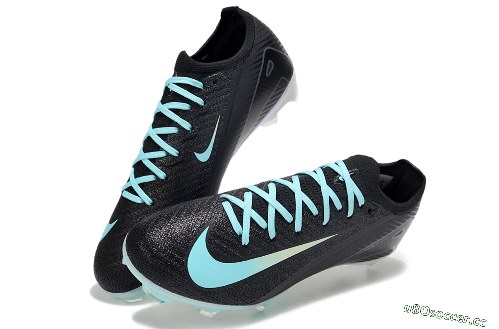 Unisex Nike Air Zoom Mercurial Vapor 16 Elite FG Firm Ground Low-Tops Football Boots - Black/Jade/White 3
