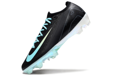 Unisex Nike Air Zoom Mercurial Vapor 16 Elite FG Firm Ground Low-Tops Football Boots - Black/Jade/White