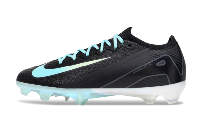 Unisex Nike Air Zoom Mercurial Vapor 16 Elite FG Firm Ground Low-Tops Football Boots - Black/Jade/White