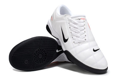 Men's Nike Total 90 III IC Indoor & Futsal Low-Tops Football Shoes - Beige/Black/White