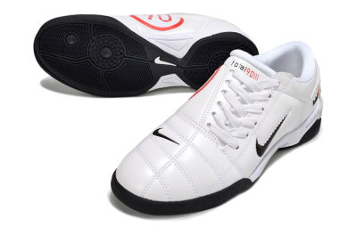 Men's Nike Total 90 III IC Indoor & Futsal Low-Tops Football Shoes - Beige/Black/White