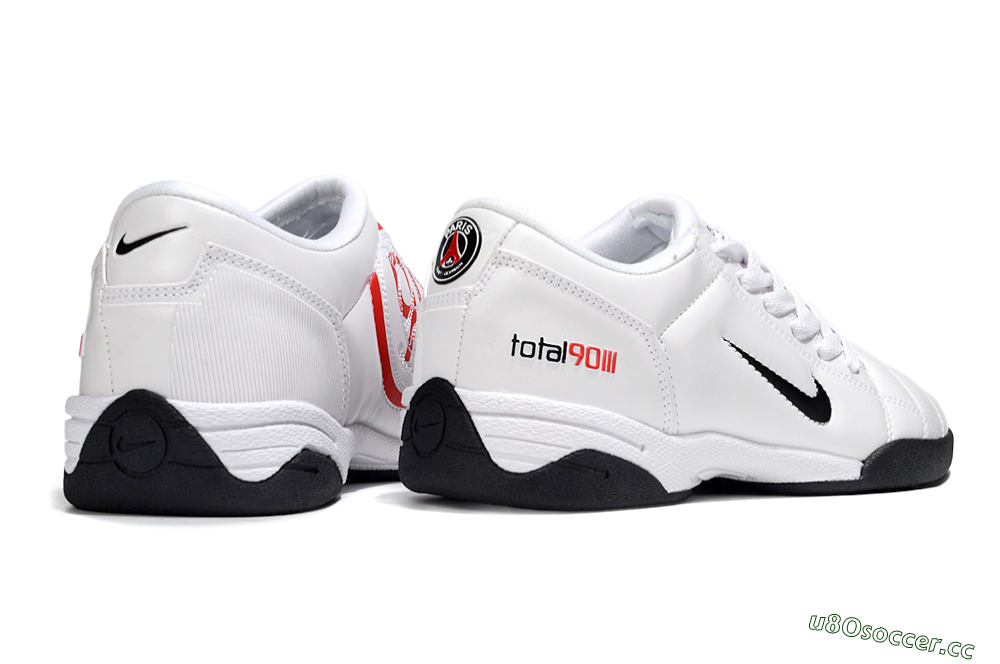 Men's Nike Total 90 III IC Indoor & Futsal Low-Tops Football Shoes - Beige/Black/White 7