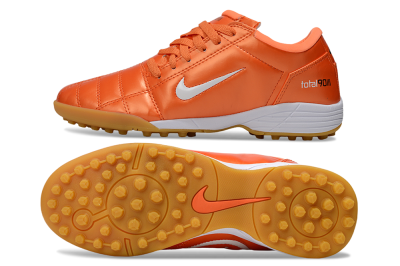 Unisex Nike Total 90 III TF Artificial Turf Low-Tops Football Shoes - Red/White/Orange