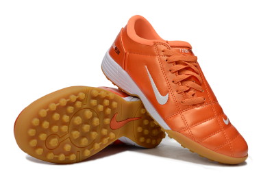 Unisex Nike Total 90 III TF Artificial Turf Low-Tops Football Shoes - Red/White/Orange