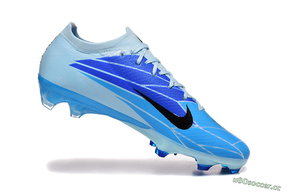 Men's Nike Air Zoom Mercurial Vapor 16 Elite FG Firm Ground Low-Tops Football Boots - Jade/Blue/Black 7