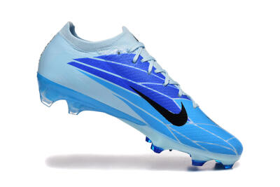 Men's Nike Air Zoom Mercurial Vapor 16 Elite FG Firm Ground Low-Tops Football Boots - Jade/Blue/Black