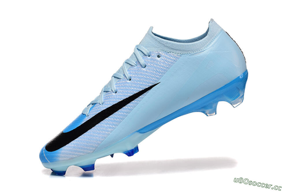 Men's Nike Air Zoom Mercurial Vapor 16 Elite FG Firm Ground Low-Tops Football Boots - Jade/Blue/Black 8