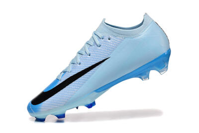 Men's Nike Air Zoom Mercurial Vapor 16 Elite FG Firm Ground Low-Tops Football Boots - Jade/Blue/Black