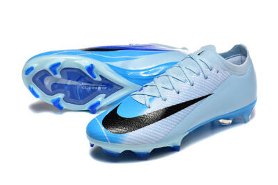 Men's Nike Air Zoom Mercurial Vapor 16 Elite FG Firm Ground Low-Tops Football Boots - Jade/Blue/Black