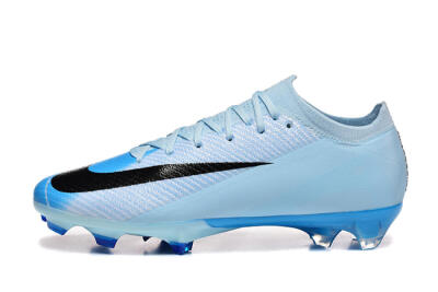 Men's Nike Air Zoom Mercurial Vapor 16 Elite FG Firm Ground Low-Tops Football Boots - Jade/Blue/Black