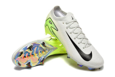 Men's Nike Air Zoom Mercurial Vapor 16 Elite FG Firm Ground Low-Tops Football Boots - White/Black/Yellow