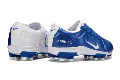 Men's Nike Air Zoom Total 90 III FG Firm Ground Low-Tops Football Boots - Blue/White