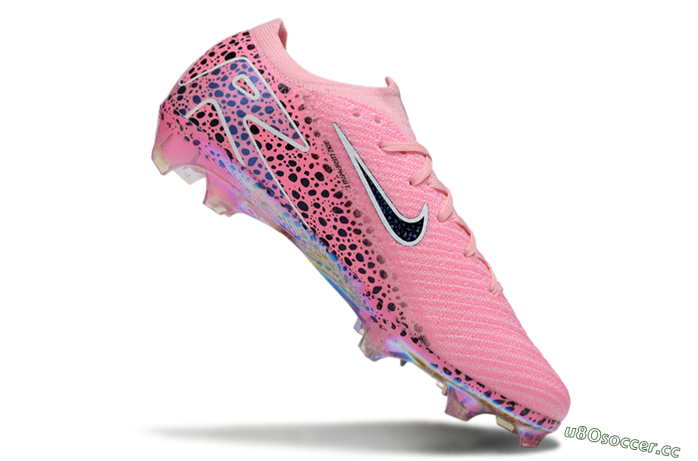 Unisex Nike Air Zoom Mercurial Vapor 16 Elite FG Firm Ground Low-Tops Football Boots - Pink/Blue/Black 4