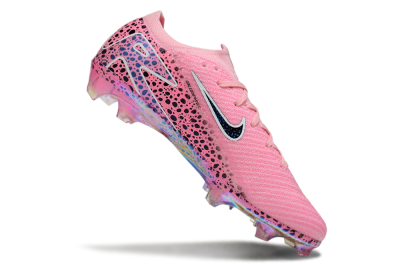 Unisex Nike Air Zoom Mercurial Vapor 16 Elite FG Firm Ground Low-Tops Football Boots - Pink/Blue/Black