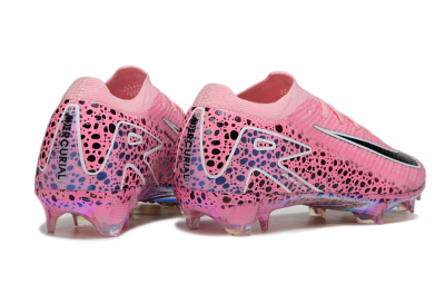 Unisex Nike Air Zoom Mercurial Vapor 16 Elite FG Firm Ground Low-Tops Football Boots - Pink/Blue/Black