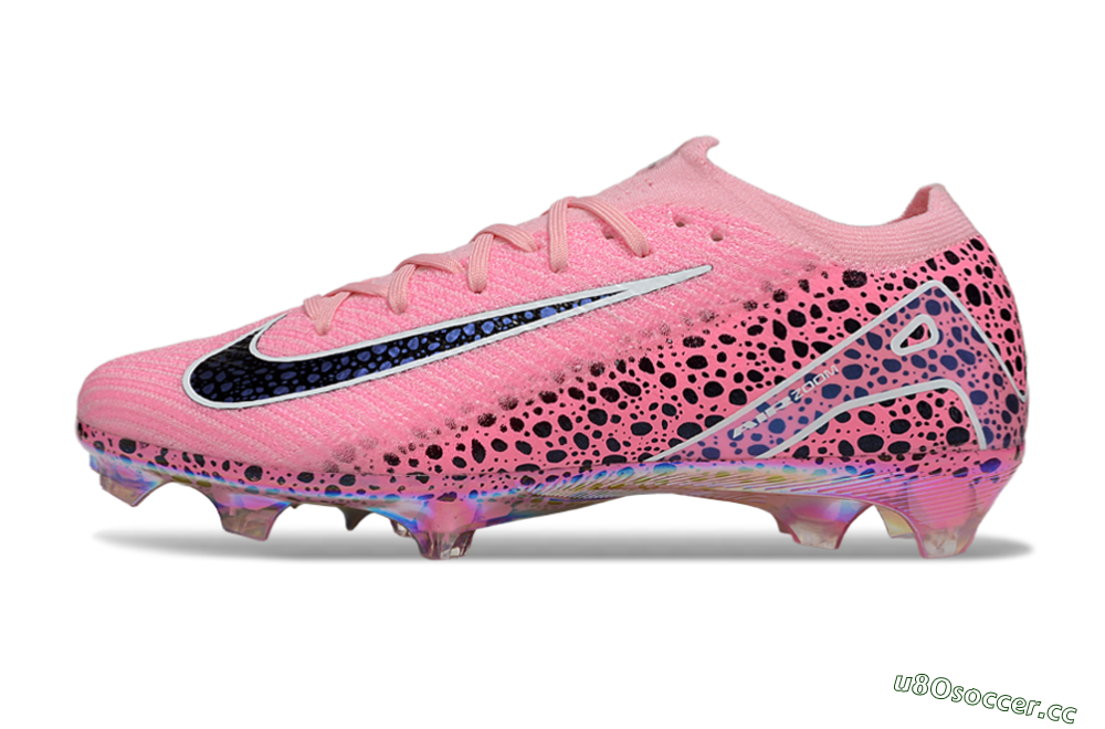 Unisex Nike Air Zoom Mercurial Vapor 16 Elite FG Firm Ground Low-Tops Football Boots - Pink/Blue/Black 0