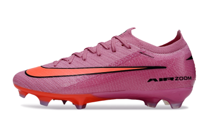 Unisex Nike Air Zoom Mercurial Vapor 16 Elite FG Firm Ground Low-Tops Football Boots - Red/Black/Orange